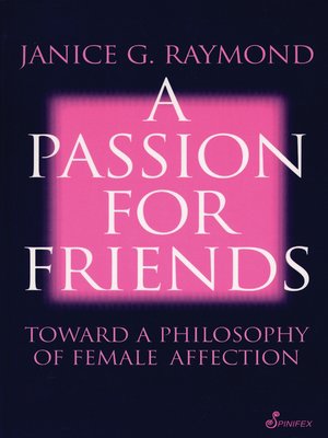 cover image of A Passion for Friends